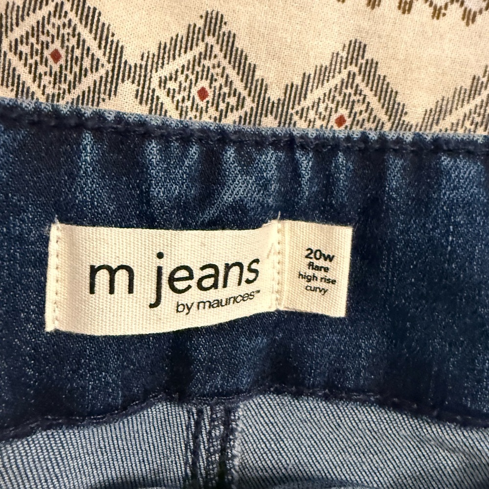 Maurices Dark Blue Flare Jeans - Picture 5 of 5